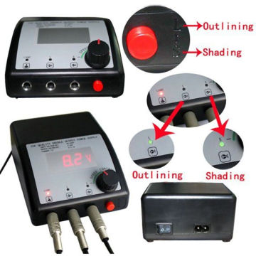 Newest LCD Dual Power Supply for Tattoo